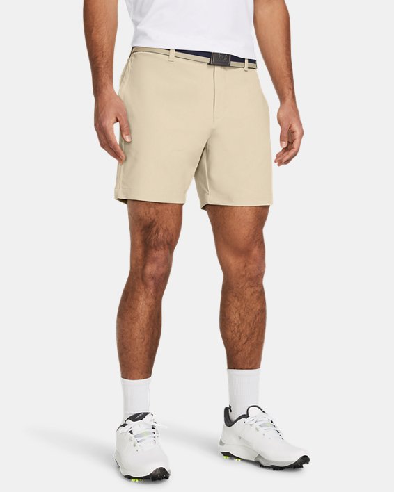 Men's UA Iso-Chill 7" Shorts in Brown image number 0